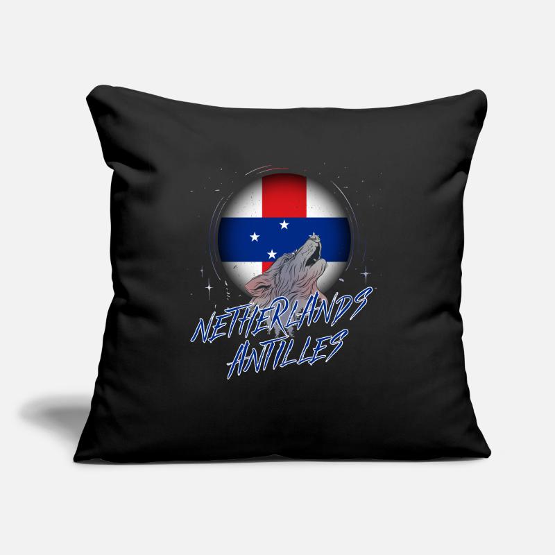 Netherlands Antilles Sofa pillowcase 17,3'' x 17,3'' (45 x 45 cm)
