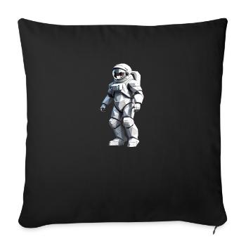 Astronaut - Profession Design Sticker - Sofa pillowcase 17,3'' x 17,3'' (45 x 45 cm) - black - Front