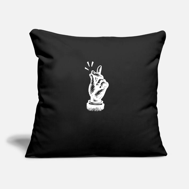 Clap de geste de la main Housse de coussin décorative 45 x 45 cm