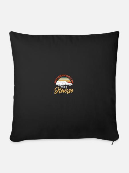 Bestatter Bestattungsunternehmer - Sofakissenbezug 45 x 45 cm - Schwarz