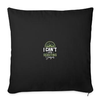 Scoutmaster - Sofa pillowcase 17,3'' x 17,3'' (45 x 45 cm) - black - Front