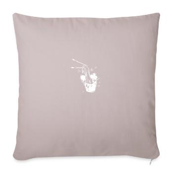 Japanese cuisine chopsticks - Sofa pillowcase 17,3'' x 17,3'' (45 x 45 cm) - light taupe - Front