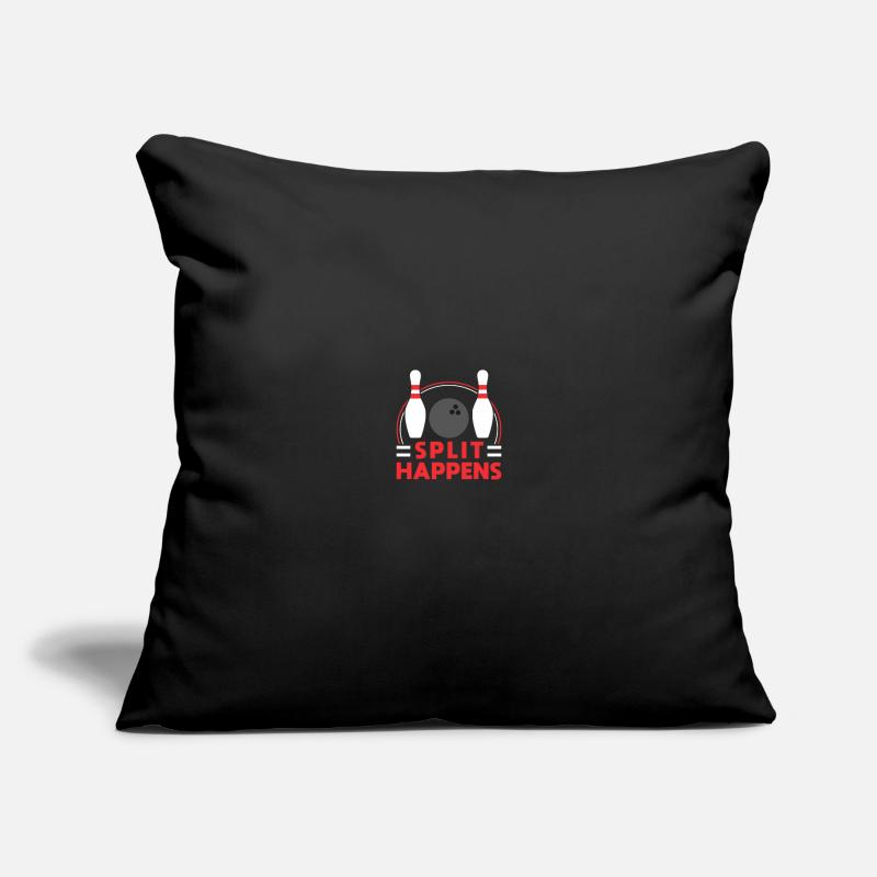 Split Happens - Bowling Team Bowler Pin Humor Sofakissenbezug 45 x 45 cm