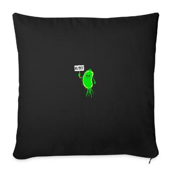 Microbiology Virus Gene Biology Teacher - Sofakissenbezug 45 x 45 cm - Schwarz - Vorne