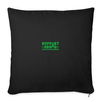Support Squad Celiac Disease Awareness Month - Sofakissenbezug 45 x 45 cm - Schwarz - Vorne