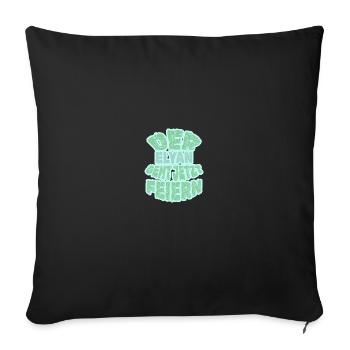 Geschenk für Elyan - Sofakissenbezug 45 x 45 cm - Schwarz - Vorne
