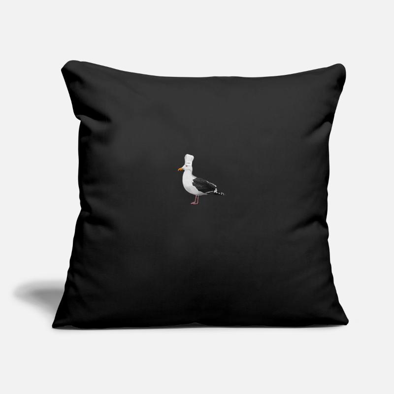 Seagull Cook Chef Kitchen Bird Watcher Sofa pillowcase 17,3'' x 17,3'' (45 x 45 cm)