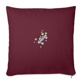 Marcus as a university of applied sciences - Sofa pillowcase 17,3'' x 17,3'' (45 x 45 cm) - burgundy - Front