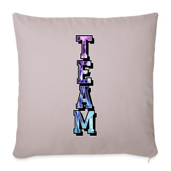 Team - Sofa pillowcase 17,3'' x 17,3'' (45 x 45 cm) - light taupe - Front