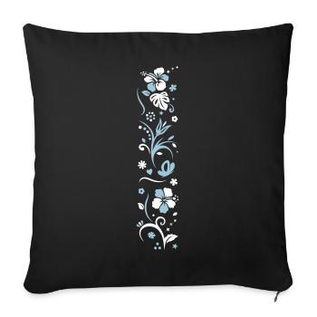 ARM SPRING - Sofa pillowcase 17,3'' x 17,3'' (45 x 45 cm) - black - Front