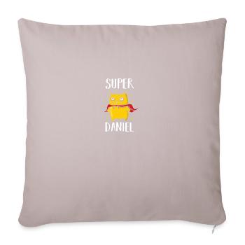 Daniel - Sofa pillowcase 17,3'' x 17,3'' (45 x 45 cm) - light taupe - Front
