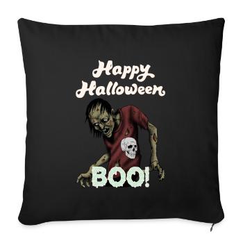 MASO - ZOMBIE MONSTER HALLOOWEEN MARBOSSTA - Sofakissenbezug 45 x 45 cm - Schwarz - Vorne