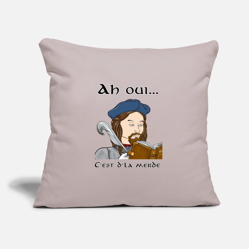 C'est d'là merde Housse de coussin décorative 45 x 45 cm