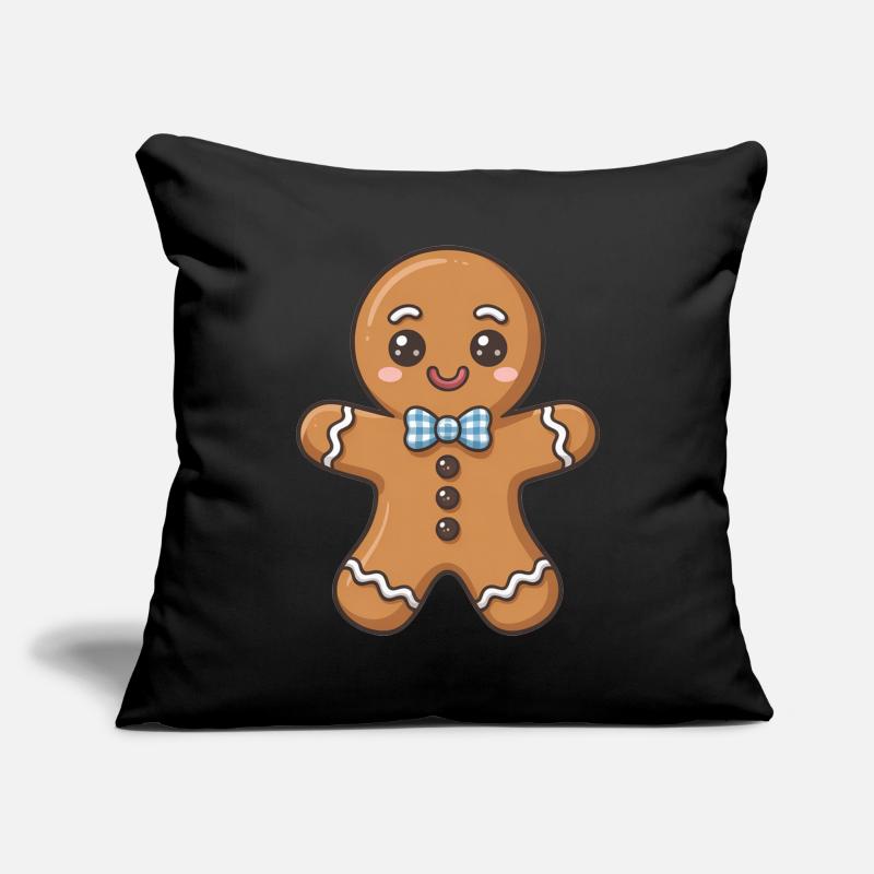 Gingerbread man Sofa pillowcase 17,3'' x 17,3'' (45 x 45 cm)