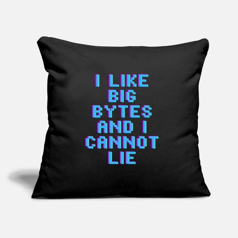 I like big bytes Sofa pillowcase 17,3'' x 17,3'' (45 x 45 cm)