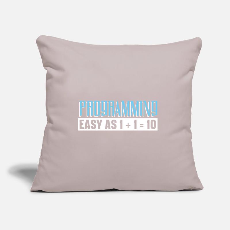 Programmer Coder Software Developer Sofa pillowcase 17,3'' x 17,3'' (45 x 45 cm)