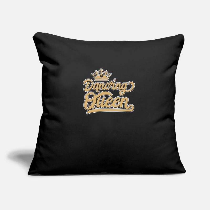 Dancing Queen Dancing Discofox Retro Tango Gift Housse de coussin décorative 45 x 45 cm