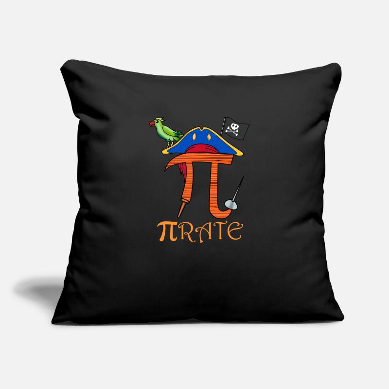 Pirate Math Pi Day Math Algèbre Education Housse de coussin décorative 45 x 45 cm