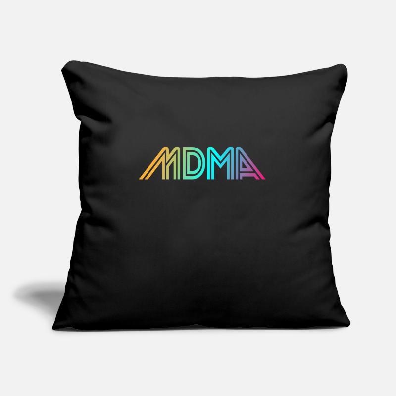 MDMA Housse de coussin décorative 45 x 45 cm