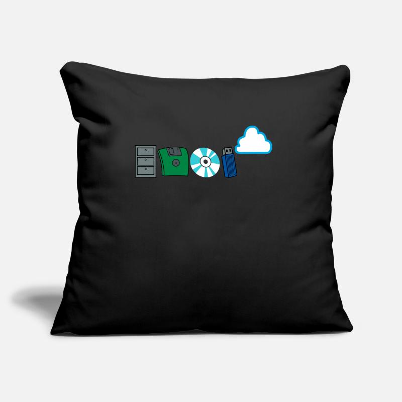 Développeur de logiciels informatiques code programmeur Housse de coussin décorative 45 x 45 cm