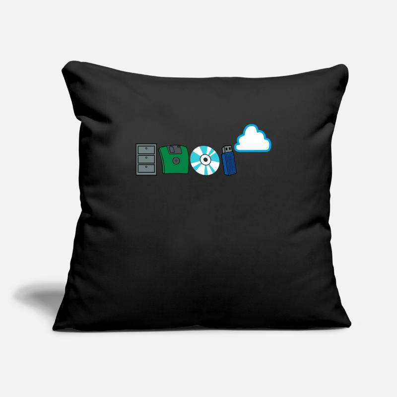 Développeur de logiciels informatiques code programmeur Housse de coussin décorative 45 x 45 cm