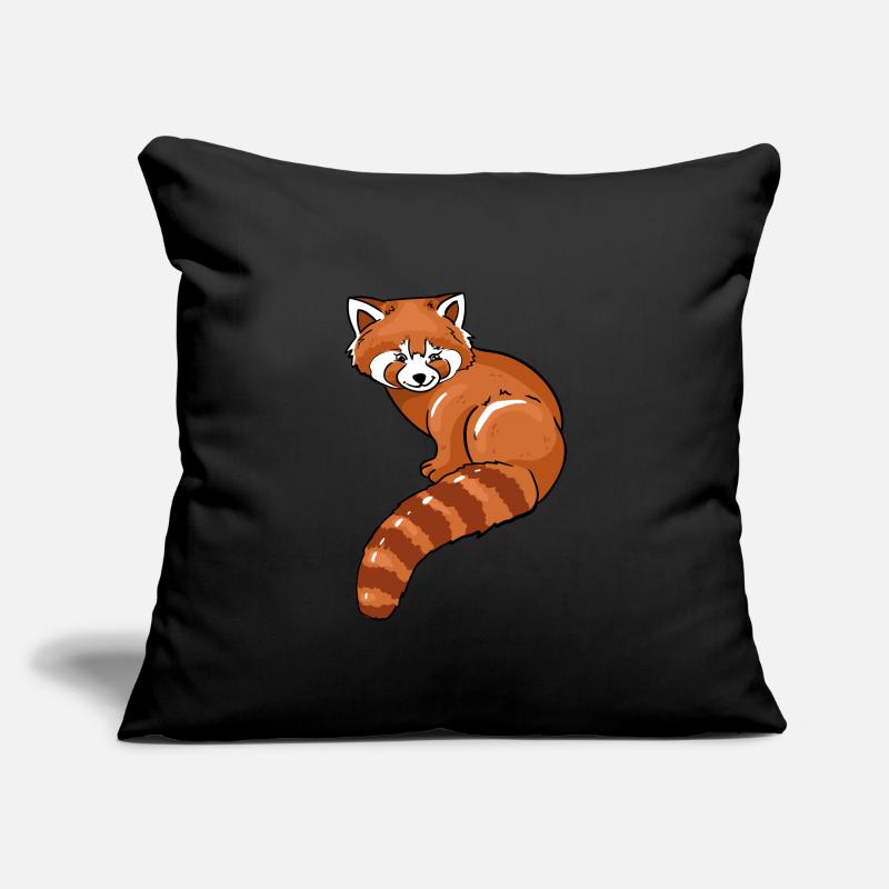 Roter Panda Sofakissenbezug 45 x 45 cm