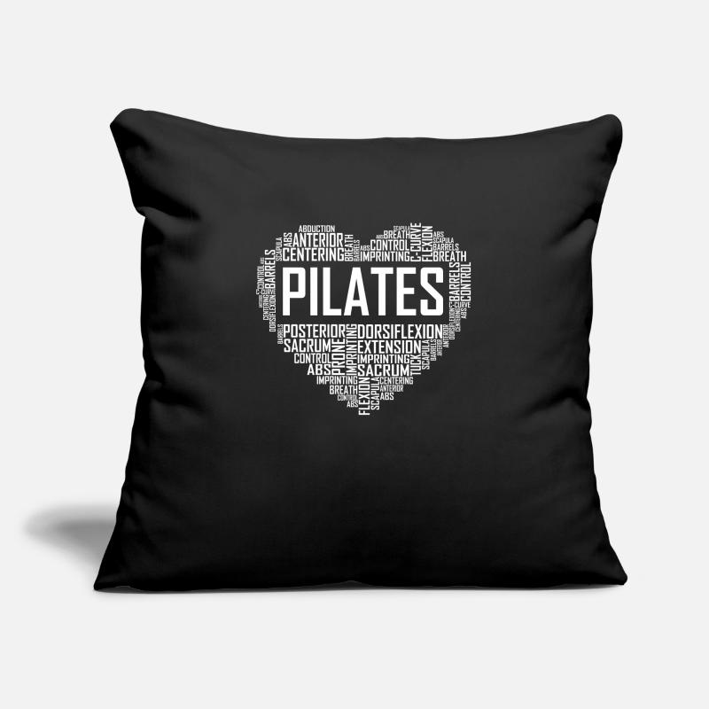 Pilates Herz Sofakissenbezug 45 x 45 cm