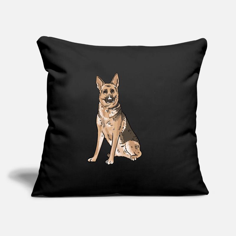 Deutscher Schäferhund Sofakissenbezug 45 x 45 cm