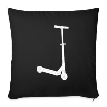 Roller - Sofakissenbezug 45 x 45 cm - Schwarz - Vorne