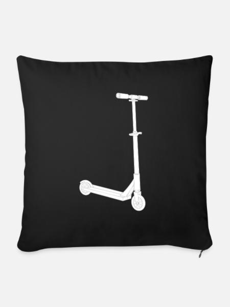 Roller - Sofakissenbezug 45 x 45 cm - Schwarz