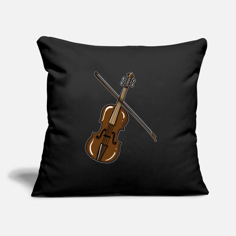 Violin Sofa pillowcase 17,3'' x 17,3'' (45 x 45 cm)