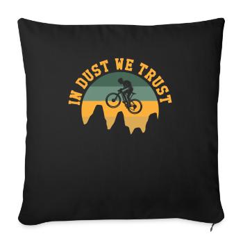VTT VTT - Housse de coussin décorative 45 x 45 cm - noir - Devant