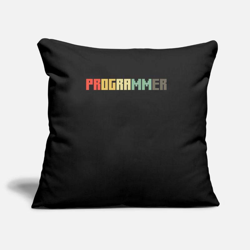 Vintage Programmierer Coder Retro Entwickler Nerd Sofakissenbezug 45 x 45 cm