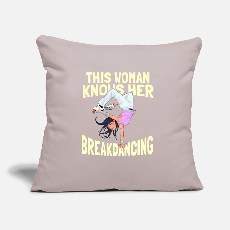 Breakdance Breakdancer Breakdancing Housse de coussin décorative 45 x 45 cm