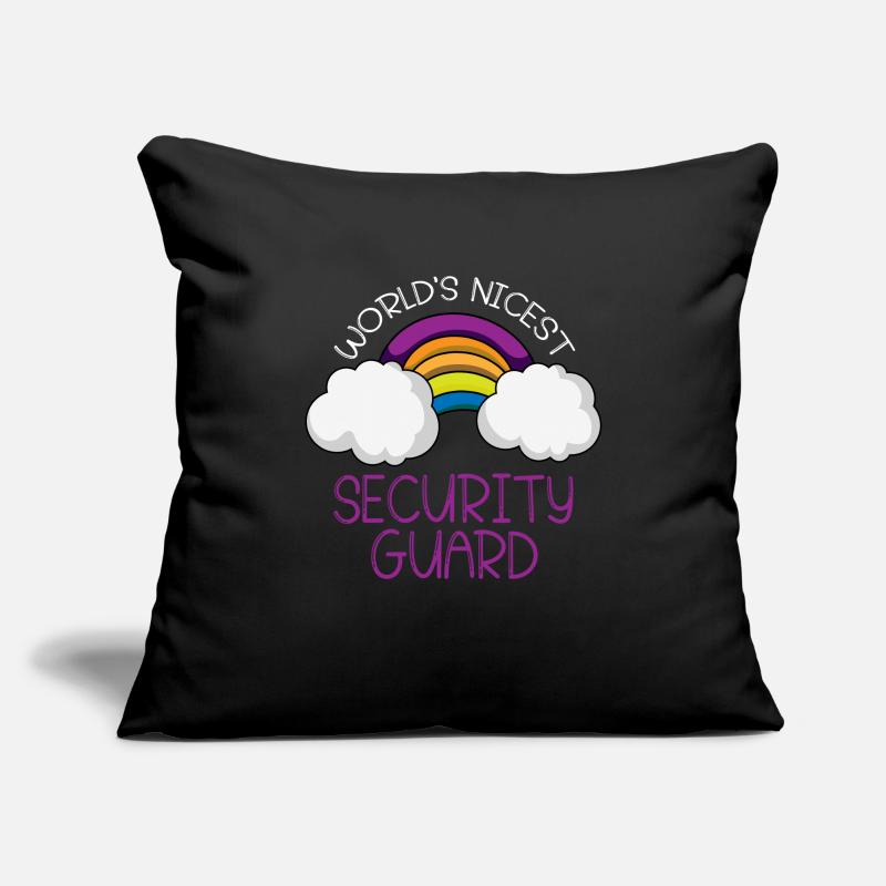 Security Security Guard Security Service Sofa pillowcase 17,3'' x 17,3'' (45 x 45 cm)