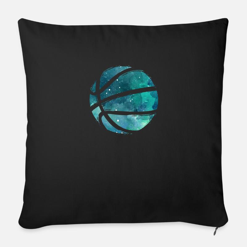 Basketball Basketballer - Sofakissenbezug 45 x 45 cm - Schwarz