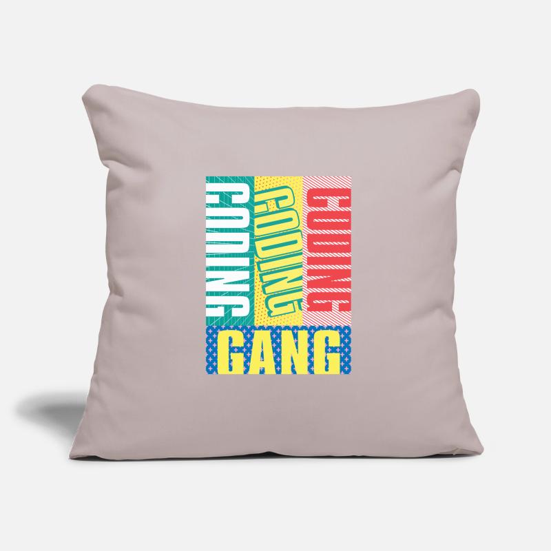 Programmierer Coder Software Entwickler Sofakissenbezug 45 x 45 cm