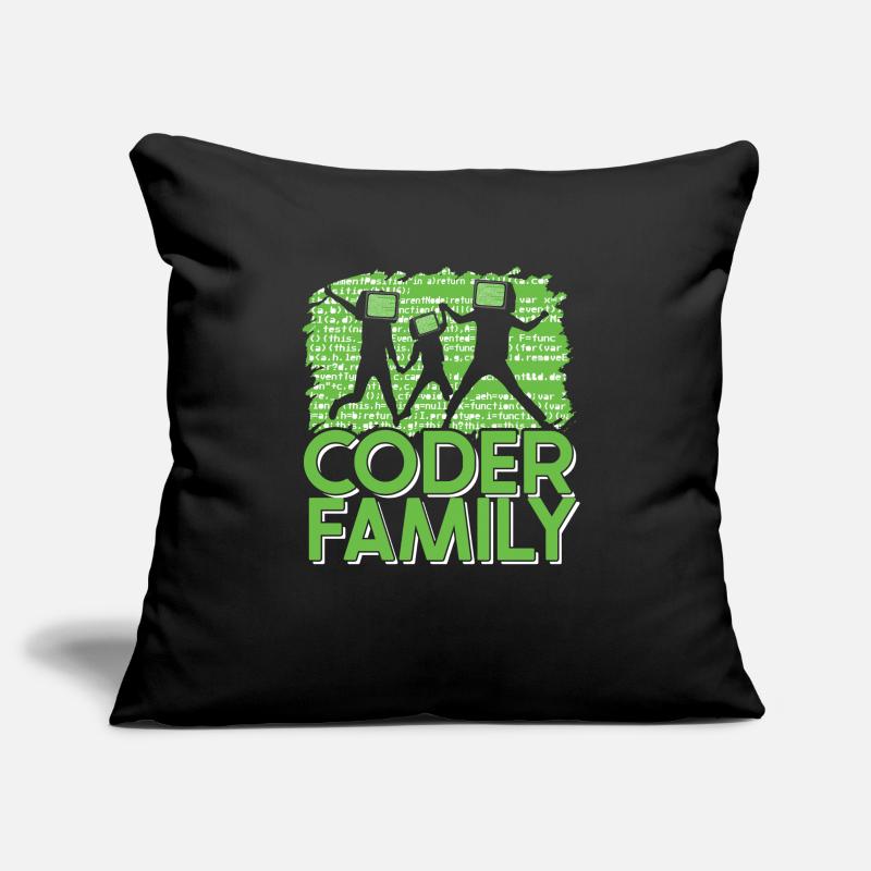 Programmierer Coder Software Entwickler Sofakissenbezug 45 x 45 cm