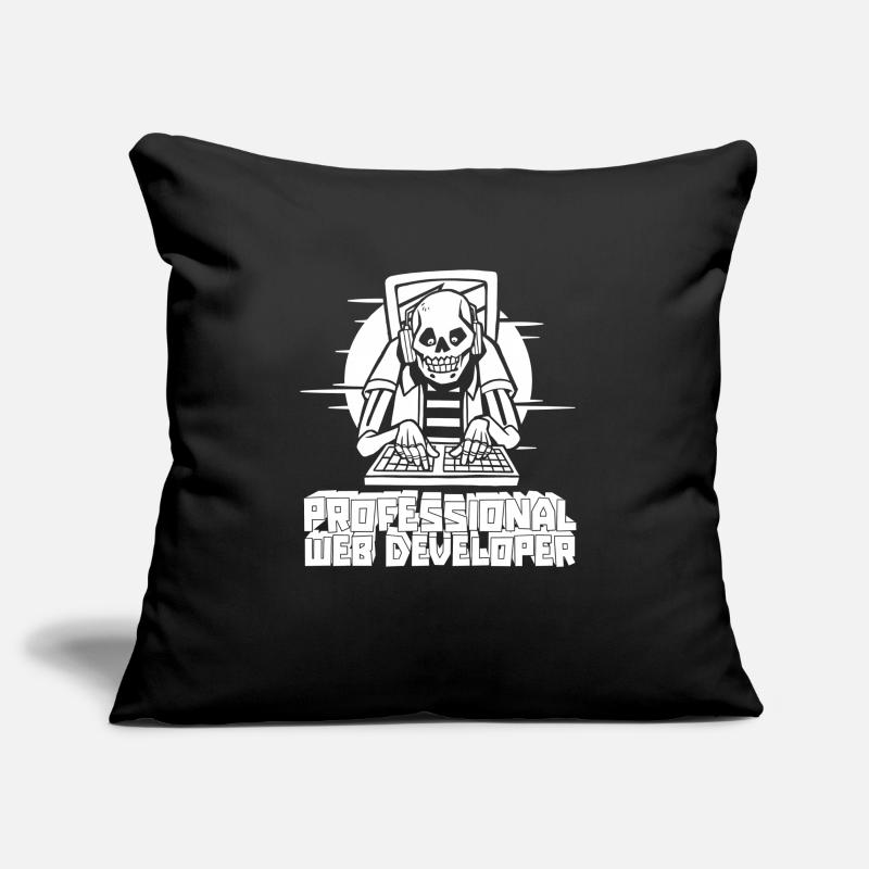 Web Developer Web Developer Web Developer Sofa pillowcase 17,3'' x 17,3'' (45 x 45 cm)