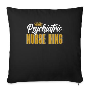 Infirmier - Housse de coussin décorative 45 x 45 cm - noir - Devant