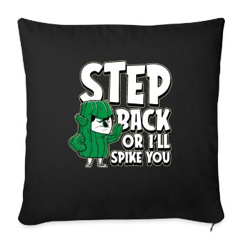 Cactus Garden Cactus - Sofa pillowcase 17,3'' x 17,3'' (45 x 45 cm) - black - Front