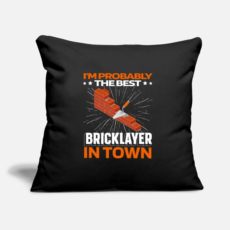 Masonry brick Sofa pillowcase 17,3'' x 17,3'' (45 x 45 cm)