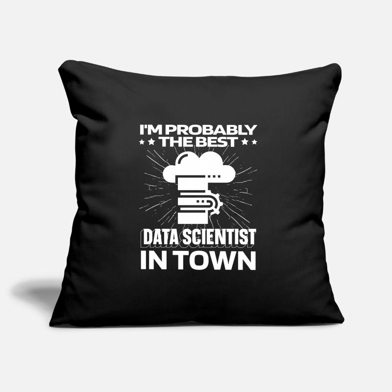 Data Science Data Analyst Server Sofa pillowcase 17,3'' x 17,3'' (45 x 45 cm)