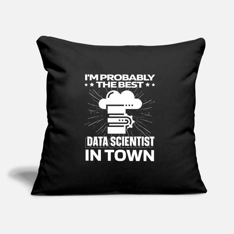 Data Science Data Analyst Server Sofa pillowcase 17,3'' x 17,3'' (45 x 45 cm)