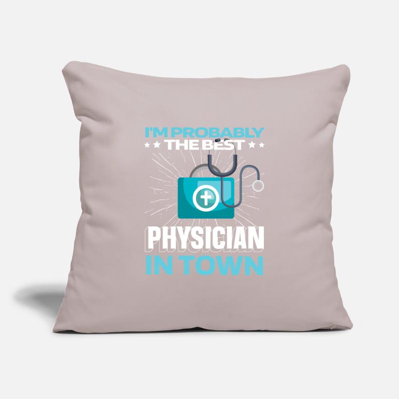 General Practitioner Doctor Stethoscope Sofa pillowcase 17,3'' x 17,3'' (45 x 45 cm)