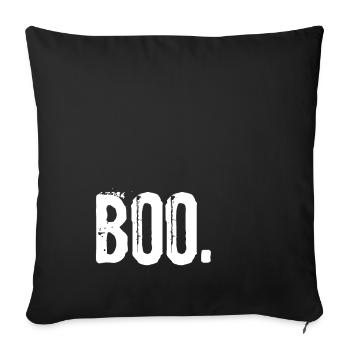 Ghosts Costume Ghost Halloween Spirit - Sofa pillowcase 17,3'' x 17,3'' (45 x 45 cm) - black - Front