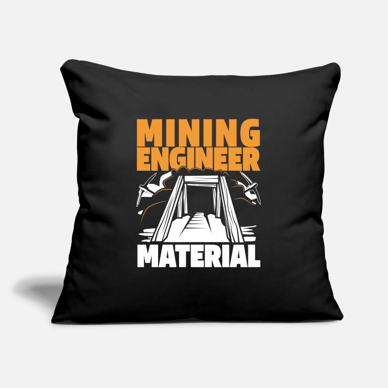 Engineer Mining Engineer Sofa pillowcase 17,3'' x 17,3'' (45 x 45 cm)