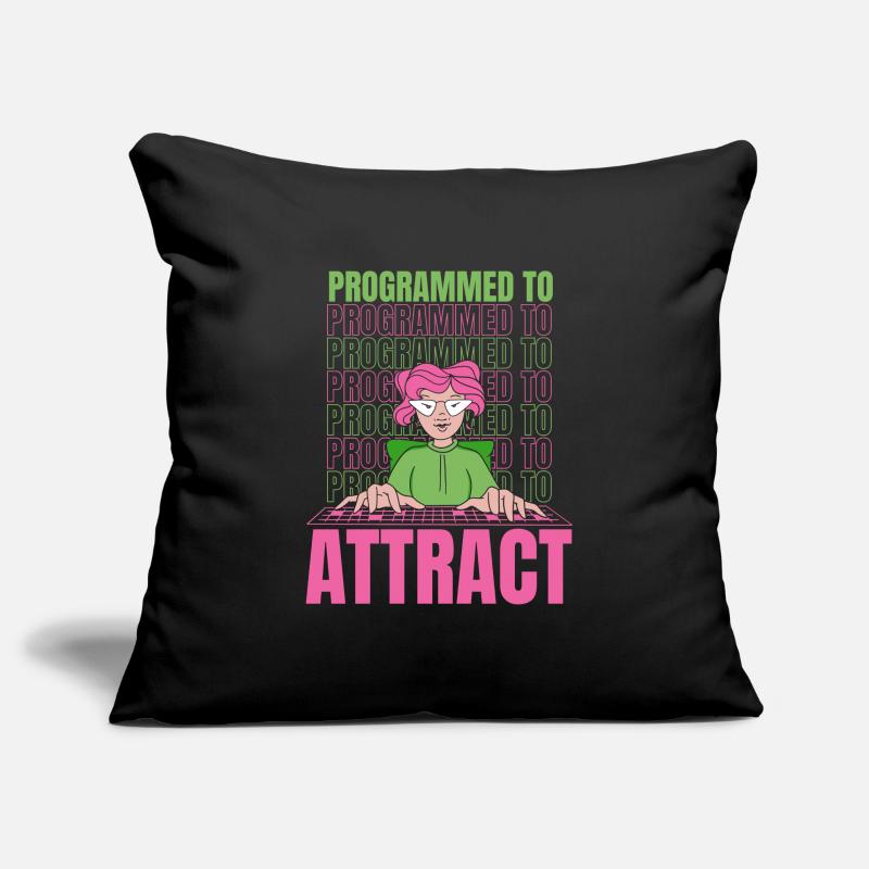 Developer Coder Programmer Funny Sofa pillowcase 17,3'' x 17,3'' (45 x 45 cm)