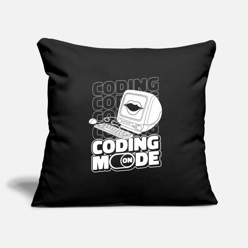 Developer Coder Programmer Computer Housse de coussin décorative 45 x 45 cm