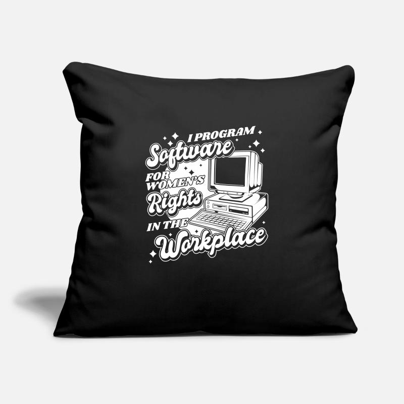Developer Coder Programmer Computer Housse de coussin décorative 45 x 45 cm